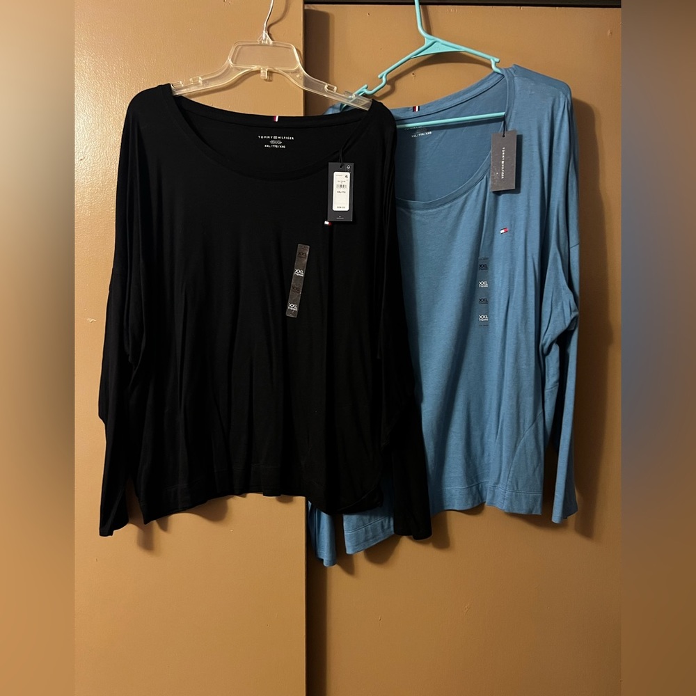 🛍️ Tommy Hilfiger, long sleeve shirt bundle